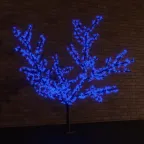 Светодиодное дерево Сакура, высота 2,4м, диаметр кроны 2,0м, RGB светодиоды, контроллер, IP65, понижающий трансформатор в компл.| 531-129 | NEON-NIGHT