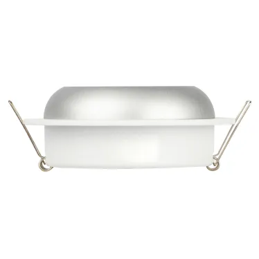 Встраиваемый светильник под лампу GX53  KL111 WH/SL белый/серебро матовый  | Б0061539 | ЭРА