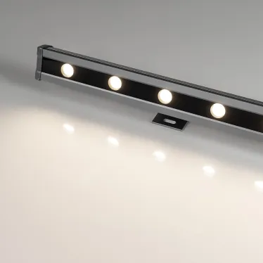 Прожектор светодиодный архитектурный AR-LINE-1000L-48W-24V RGB-Day4000 (Grey, 15x45 deg, DMX512) | 027282 | Arlight