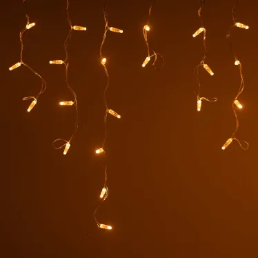 Светодиодная гирлянда ARD-EDGE-CLASSIC-2400x600-CLEAR-88LED-STD Yellow (230V, 6W) (Ardecoled, IP65) | 031183 | Arlight