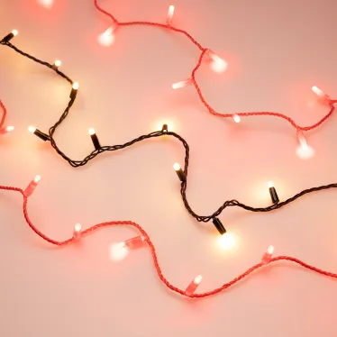 Светодиодная гирлянда ARD-STRING-CLASSIC-10000-RED-100LED-MILK-STD Red (230V, 7W) (Ardecoled, IP65) | 028210 | Arlight