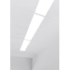 Светильник светодиодный A350 2.0 офис. встр/накл 45Вт 4000К 1195*295*50мм IP40 с опал. расс авар.белый Teletest | V1-A0-00350-01ATO-4004540 | VARTON