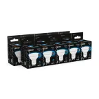 Лампа светодиодная LED 9 Вт 830 лм 6500К софит MR16 холодный GU10 AC 220В Black Gauss