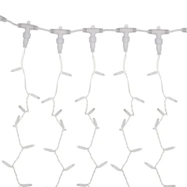 Гирлянда "Светодиодный Дождь" 2х3м, эффект мерцания, белый провод, 230 В, диоды СИНИЕ, 760 LED | 235-213 | NEON-NIGHT
