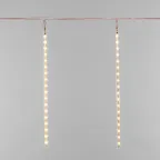 Гирлянда "Тающие сосульки" светодиодная, 8 шт х 50 см, шаг 40 см, 230 В, Теплые Белые светодиоды | 256-416 | NEON-NIGHT