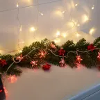 Гирлянда светодиодная "Звездочки" 20 LED КРАСНЫЕ 2,8 метра | 303-034 | NEON-NIGHT