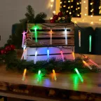 Гирлянда светодиодная "Палочки с пузырьками" 20 палочек, цвет: мультиколор, 2 метра | 303-037 | NEON-NIGHT