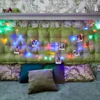 Гирлянда "Твинкл Лайт" 6 м, прозрачный ПВХ, 40 LED, цвет Мультиколор | 303-179 |