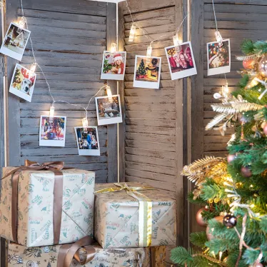 Гирлянда светодиодная Прищепки 10 LED, 1.5 м, прозрачный ПВХ, теплый белый цвет свечения, 2 х АА (батарейки не в комплекте) | 304-005 | NEON-NIGHT