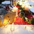 Гирлянда светодиодная Кристаллы бронзовые 10 LED, 1,5 м, прозрач. ПВХ, теплый белый свет свечения, 2хАА (батарейки не в компл.) | 304-019 | NEON-NIGHT