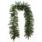 Еловый шлейф 2,7 м  с шишками, объем 41 см | 307-221 | NEON-NIGHT