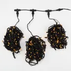 Гирлянда "LED ClipLight" 24V, 3 нити по 20 м, свечение с динамикой, цвет диодов Желтый | 323-301 | NEON-NIGHT