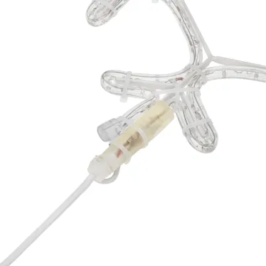 Фигура Снежинка цвет свечения синий, размер 45х38 см | 501-363 | NEON-NIGHT