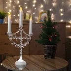 Фигура на подставке "Подсвечник со свечками" 25 см | 513-034 | NEON-NIGHT