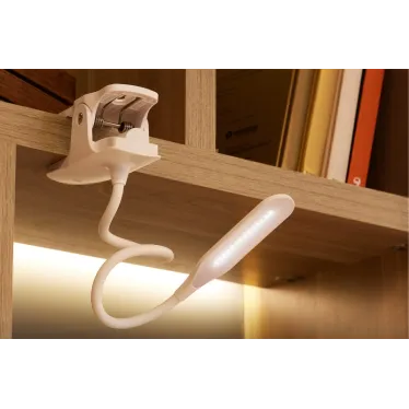 Светильник LED настольный заряжаемый Click 4 Вт 4000 К диммируемый 3 ступени на прищепке | 609-001 | Rexant
