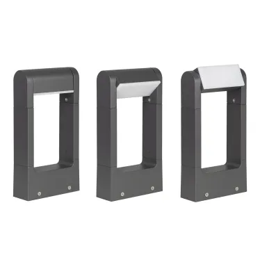 Светильник LGD-PATH-FRAME-ROTARY-H300-6W Warm3000 (GR, 111 deg, 230V) (Arlight, IP65 Металл, 3 года) | 020397(1) | Arlight