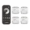 INTELLIGENT ARLIGHT Диммер SMART-SET-TRIAC-601-72-DIM-PD-IN Black (230V, 1x1.5A, x4, ПДУ 10кн, 2.4G) (IARL, IP20 Пластик, 5 лет) | 036199 | Arlight