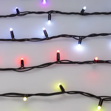 Светодиодная гирлянда ARD-STRING-PRO-10000-BLACK-95LED-MILK-LIVE RGBW-DMX (24V, 10W) (Ardecoled, IP65) | 031755 | Arlight