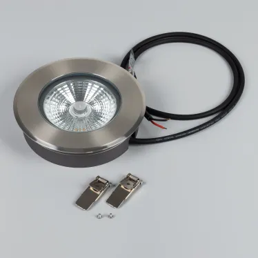 Светильник ART-GROUND-SLIM-R160-15W Warm3000 (SL, 30 deg, 24V) (Arlight, IP67 Металл, 3 года) | 038167 | Arlight