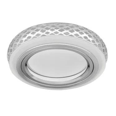 Светильник точечный встраиваемый Backlight BL085 Кругл. Хром/Белый, Gu5.3, 3W, LED 3000K | BL085 | Gauss