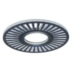 Светильник точечный встраиваемый Backlight BL135 Кругл./узор. Черный, Gu5.3, 3W, LED 4000K | BL135 | Gauss