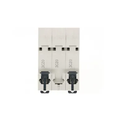 Выключатель автоматический трехполюсный (АВ) С 20А 3P 6kA 400В City9 Set