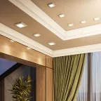 Светильник светодиодный Bubbles BL323 Квадр. 6+3W LED 4000K 540лм143x143мм O110 1/40 | BL323 |Gauss