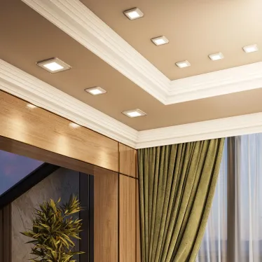 Светильник светодиодный Bubbles BL323 Квадр. 6+3W LED 4000K 540лм143x143мм O110 1/40 | BL323 |Gauss