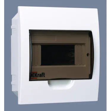 Корпус пластиковый встраиваемый 8 модулей, IP41, ЩРВ-П-8 | 31003DEK | DEKraft
