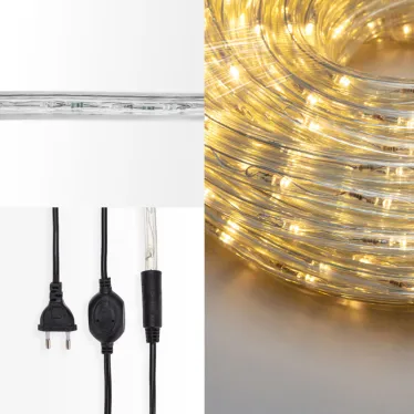 Дюралайт LED фиксинг (2W), 24 LED/м, теплый белый, 10 м | 121-326-10 | NEON-NIGHT