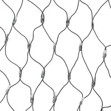 Гирлянда "Сеть" 2х1,5м, черный ПВХ, 240 LED Мультиколор | 215-029 | NEON-NIGHT