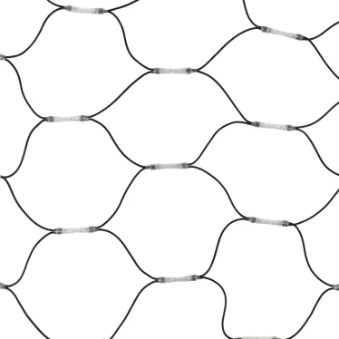 Гирлянда "Сеть" 2x4м, черный КАУЧУК, 560 LED Белые/Синие | 217-133 | NEON-NIGHT