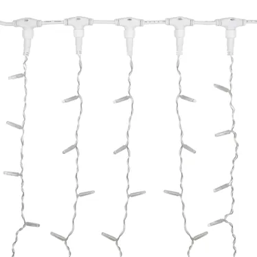 Гирлянда "Светодиодный Дождь" 2х1,5м, постоянное свечение, прозрачный провод, 230 В, диоды ЗЕЛЁНЫЕ, 192 LED | 235-304-6 | NEON-NIGHT