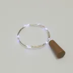 Гирлянда Роса с пробкой 2 м, 20 LED, белое свечение, 3хLR44 в комплекте | 302-025 | NEON-NIGHT