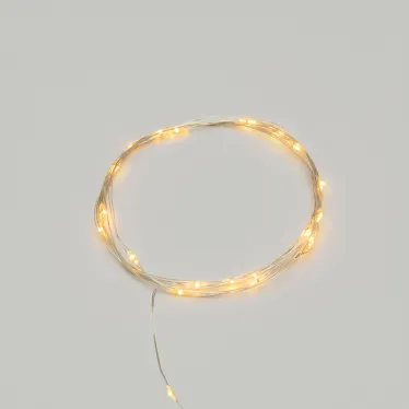 Гирлянда "Роса", 2 м, 20 диодов, цвет желтый | 303-001 | NEON-NIGHT