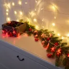 Гирлянда светодиодная "Звездочки" 20 LED КРАСНЫЕ 2,8 метра | 303-034 | NEON-NIGHT