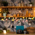 Гирлянда светодиодная «Карамельки» 1.5 м, прозрачный ПВХ, 10 LED, теплый белый, питание 2 х АА (батарейки не в комплекте) | 303-082 | NEON-NIGHT