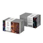 Гирлянда "Мультишарики" Ø15мм 5м, темно-зеленый ПВХ, 30 диодов, цвет RGB | 303-539 | NEON-NIGHT