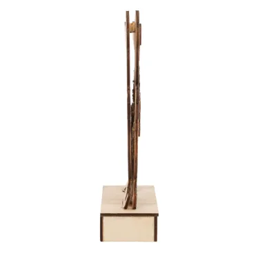 Деревянная фигурка с подсветкой Снеговик 18 см | 504-017 | NEON-NIGHT