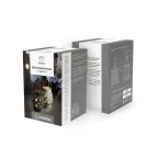 Декоративный фонарь со свечкой, плетеный корпус, белый, размер 14х14х16,5 см, цвет теплый белый | 513-057 | NEON-NIGHT