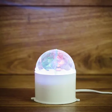 Диско-лампа светодиодная в компактном корпусе, 230 В | 601-252 | NEON-NIGHT