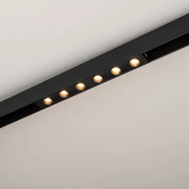 Светильник MAG-DOTS-25-L200-6W Warm3000 (BK, 30 deg, 24V) (arlight, IP20 Металл, 3 года) | 033669 | Arlight