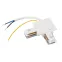 Коннектор угловой с питанием LGD-2TR-CON-L-F-POWER-WH (C) (Arlight, IP20 Пластик, 3 года) | 040227 | Arlight