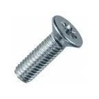 Винт 8х50 с потайной головкой и крестообразным шлицем DIN 965 TDZ | wk8x50-TDZ | EKF