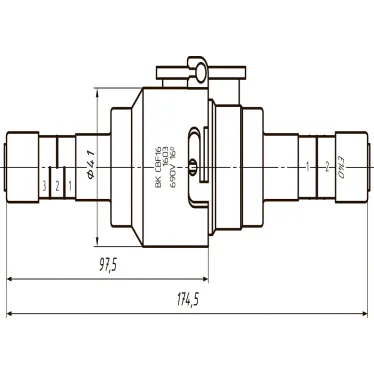 Ограничитель мощности (CBF 16)  | 22000571 | ВК