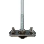 Держатель фасадный L-400mm Ni EKF PROxima |  lp-d2302-ni |  EKF