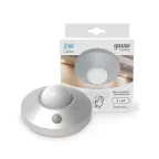 Светильник светодиодный многофункциональный автономный 2W (круг, серебро)  | CL002 | Gauss