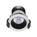 Светильник светодиодный ДВО COOL 13 BL/WH D45 15Вт 3000K (with driver) EM3 IP20 БАП 3ч | 1412001150 | Световые Технологии