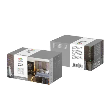 Гирлянда "Светодиодный Дождь"  1,5х1м, свечение с динамикой, прозрачный провод, 230 В, диоды МУЛЬТИКОЛОР | 235-029 | NEON-NIGHT