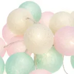 Тайские фонарики Перламутр 3.5 м, 20 LED, прозрачный ПВХ, цвет свечения теплый белый | 303-078 | NEON-NIGHT